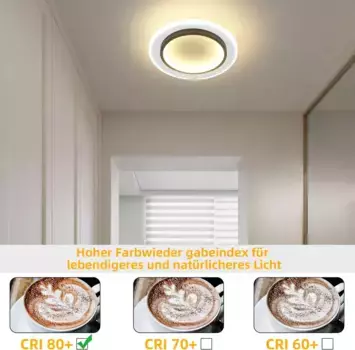 Светодиодный потолочный светильник ZMH, белый