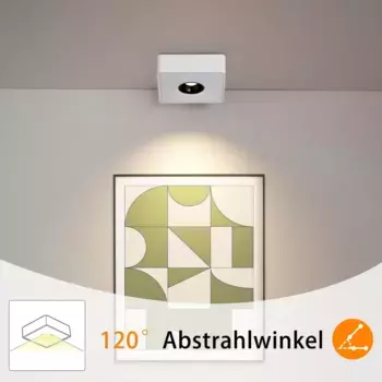 Светодиодный потолочный светильник ZMH, белый