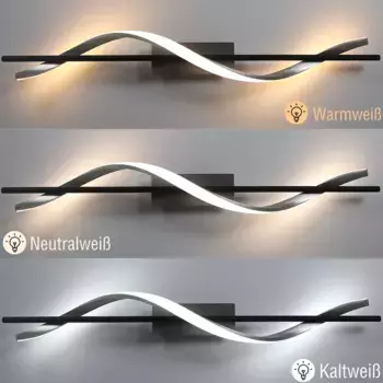 Светодиодный потолочный светильник ZMH, черный