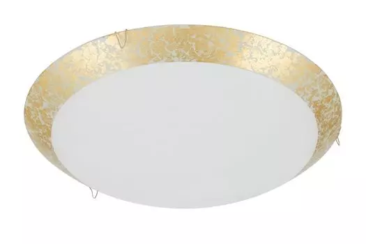 Светодиодный потолочный светильник, золотистый, 1xLED плата/8,4Вт Briloner