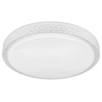 Светодиодный потолочный светильник, звездное небо, ЦКТ, белый, D 40 см Globo Lighting