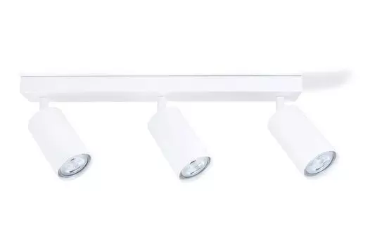 Светодиодный потолочный точечный светильник, потолочный светильник, настенный точечный светильник 3-лампочки, белый для светодиодов GU10, KIVI LumenTEC