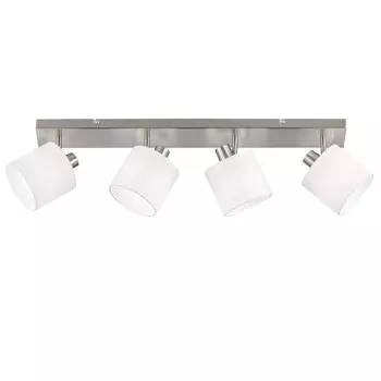 Светодиодный потолочный точечный светильник, текстильный белый, регулируемые точечные светильники, L 70 см, TOMMY etc-shop