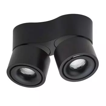 Светодиодный поверхностный светильник Simple Mini 2x550лм черный LICHT-TREND