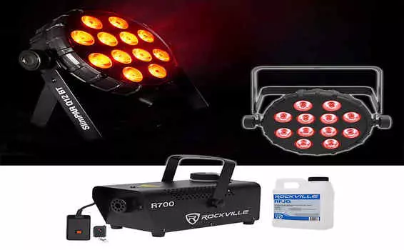 Светодиодный прожектор Chauvet SLIMPARQ12BT+R700