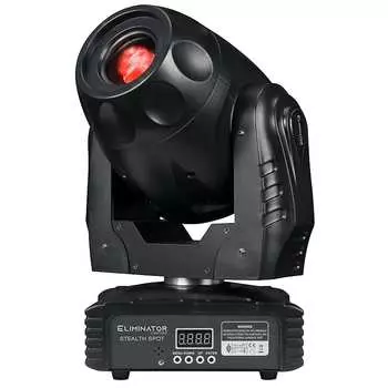 Светодиодный прожектор Eliminator Lighting Eliminator Lighting Stealth Spot 60W LED DJ Club Moving Head Yoke Spot Light