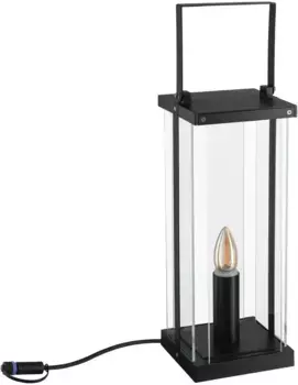 Светодиодный садовый светильник Paulmann "Plug&Shine", 1 лампочка, лампа E14 | Лампа сменная, E14, IP44 24В 40см E14 1900К антрацит Высота: 51,5 см, цвет anthrazit