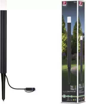 Светодиодный столбик Paulmann "Flarea", 1 лампа, источник света Светодиодный модуль | Прочно интегрированный светодиод, светодиодный модуль 4,5 см, Высота: 60 см, черный