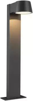 Светодиодный столбик Paulmann "Уличный светильник 230 В Capea, алюминий антрацитовый, безопасный для насекомых", 1 лампочка, безопасный для насекомых, IP44, 2200K Высота: 50,0 см, цвет anthrazit