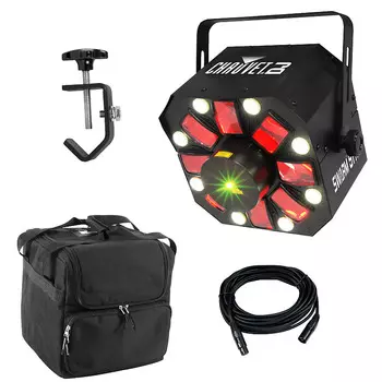 Светодиодный светильник Chauvet Chauvet DJ Swarm 5 FX ILS LED Effect Light with Cables, Clamp, & Case