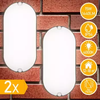 Светодиодный светильник Clanmacy, черный