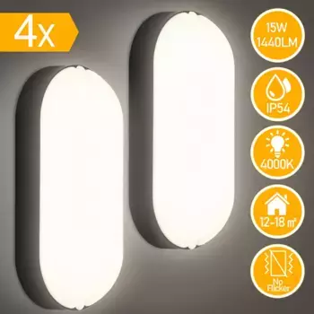 Светодиодный светильник Clanmacy, черный