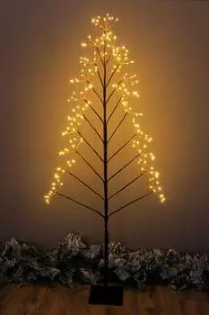 Светодиодный светильник для елки Tree Elegant 150 см 190 Светодиодный декоративный светильник торшер Рождественское освещение в помещении и на открытом воздухе Arnusa