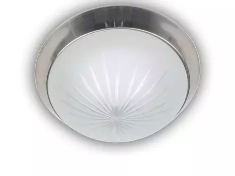 Светодиодный светильник для прихожей Светодиодный светильник для пола с регулируемой яркостью 30см, граненое стекло, матовый никель Niermann Standby