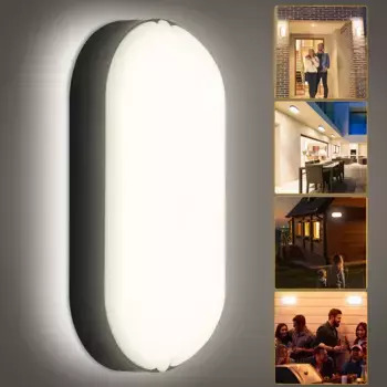 Светодиодный светильник HENGDA, черный