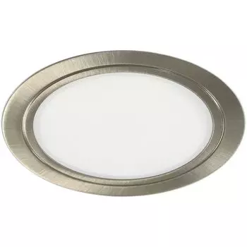 Светодиодный светильник Sunrise 68, набор из 3 шт., с регулируемой яркостью | 3x4W, 3000K и 4000K, эффект нержавеющей стали L&S