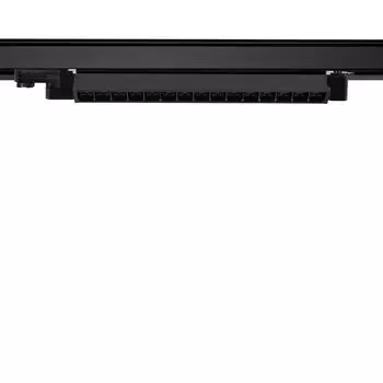 Светодиодный точечный светильник линейный на 3-фазный трек 15Вт UGR13 черный 6000К LEDKIA