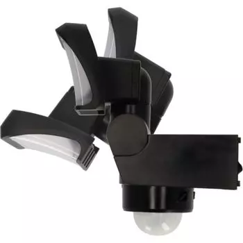 Светодиодный точечный светильник WS 2050 SP с детектором движения, 1680лм, IP44, черный brennenstuhl