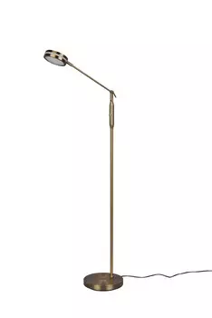 Светодиодный торшер Trio Leuchten, 41x133 см, цвет латуни
