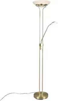 Светодиодный торшер TRIO Leuchten "Orson" на 1 лампочку высота 80 см, цвет messingfarben