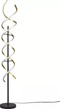 Светодиодный торшер TRIO Leuchten Sequence, с регулируемой яркостью, 23,0 см, высота 150,0 см., цвет messing matt