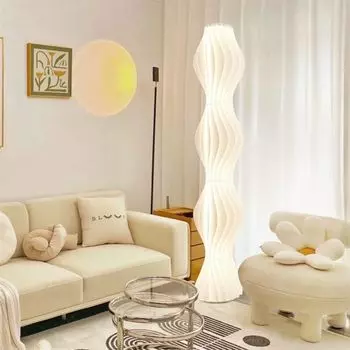 Светодиодный торшер WISFOR, торшер с регулируемой яркостью, торшер для спальни и гостиной, высота: 170 см, черный