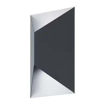 Светодиодный уличный настенный светильник Eglo Predazzo, антрацитовый