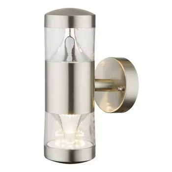 Светодиодный уличный настенный светильник Globo Lighting Fosca II, прозрачный