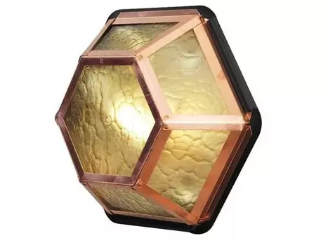 Светодиодный уличный настенный светильник MeineWunschleuchte Landhaus, Kupfer, медный