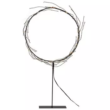 Светодиодный венок Star Trading, 95 светодиодов теплого белого цвета, STARNIKE