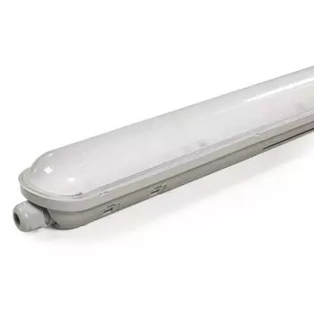 Светодиодный влагозащищенный светильник McShine FL-1815, IP65 7200лм, 4000К, 40Вт свет нейтральный белый ETT, серый