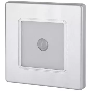 Светодиодный встраиваемый светильник для распределительной коробки 60мм - серебристый ADAKAT