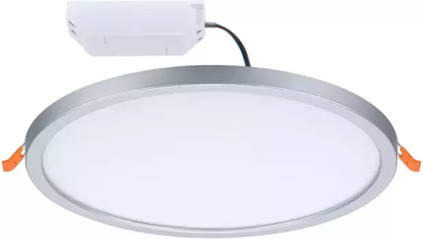 Светодиодный встраиваемый светильник для ванной комнаты Paulmann "Areo", класс защиты IP44, 3-ступенчатая регулировка яркости, 23 см, вкл 23 см, Высота: 2,6 см, цвет chromfarben