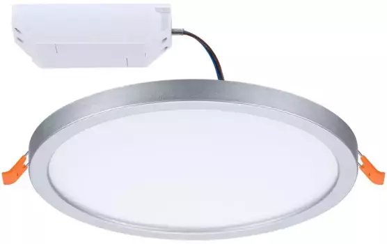 Светодиодный встраиваемый светильник для ванной комнаты Paulmann "Areo", класс защиты IP44, 3-ступенчатая регулировка яркости, 17,5 см, вкл 17,5 см, Высота: 2,6 см, цвет chromfarben