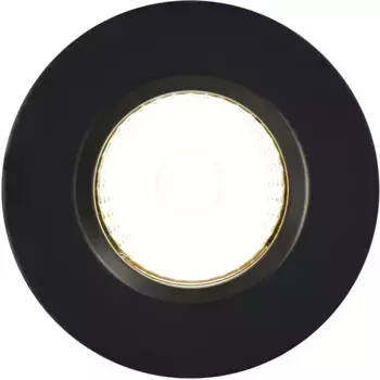 Светодиодный встраиваемый светильник Nordlux "Fremont" 1 шт., стационарно встроенный светодиод, высокая степень защиты IP65 8,5 см, Высота: 5,4 см, черный