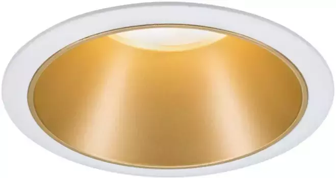 Светодиодный встраиваемый светильник Paulmann "Cole", класс защиты IP23, для ламп GU10 8,8 см, белый/золотой