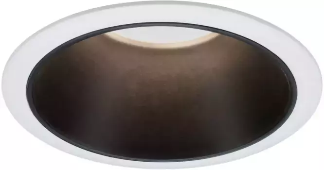 Светодиодный встраиваемый светильник Paulmann "Cole", класс защиты IP23, для ламп GU10 8,8 см, белый/черный