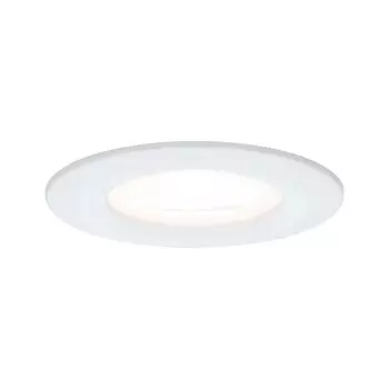 Светодиодный встраиваемый светильник Paulmann Nova, белый, круглый, жесткий GU 10 IP 44