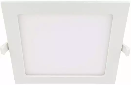 Светодиодный встраиваемый точечный светильник, плоский квадрат - 12 Вт - точечный светильник прямоугольный - 230 В - установочный размер 150x150 мм Aigostar