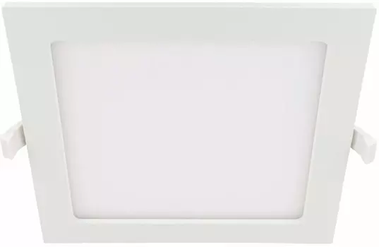 Светодиодный встраиваемый точечный светильник, плоский квадрат - 18 Вт - прямоугольный светильник - 230 В - диаметр 200x200 мм Aigostar