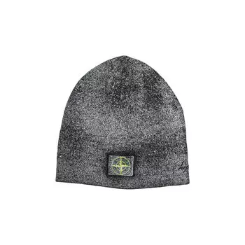 Светоотражающая шапка Supreme x Stone Island, цвет Черный