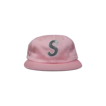 Светоотражающий логотип Supreme 3M с логотипом S, 6 панелей, розовый