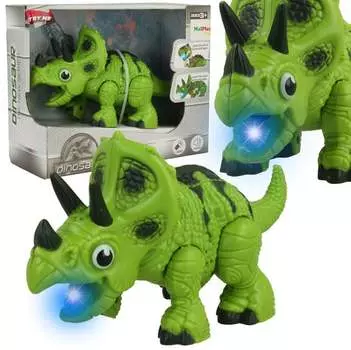 Световая и звуковая игрушка динозавр для детей Trifox