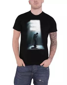 Светящаяся футболка Eminem, черный