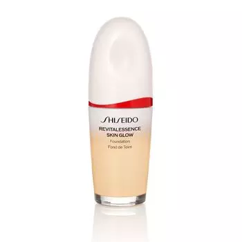 Светящаяся основа revitalessence skin glow foundation Shiseido, цвет nr. 130, 30 мл