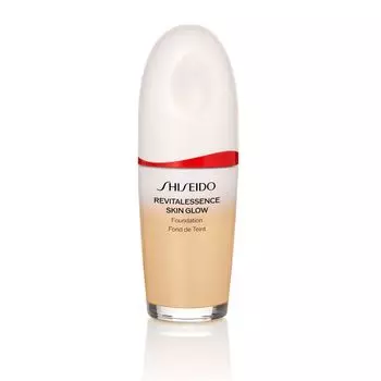 Светящаяся основа revitalessence skin glow foundation Shiseido, цвет nr. 160, 30 мл