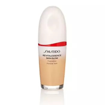 Светящаяся основа revitalessence skin glow foundation Shiseido, цвет nr. 320, 30 мл