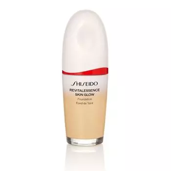 Светящаяся основа revitalessence skin glow foundation Shiseido, цвет nr. 220, 30 мл
