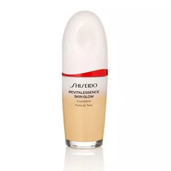 Светящаяся основа revitalessence skin glow foundation Shiseido, цвет nr. 250, 30 мл