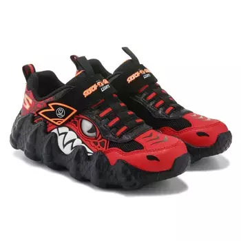Светящиеся кроссовки Skech-O-Saurus для маленьких/больших детей Skechers, красный
